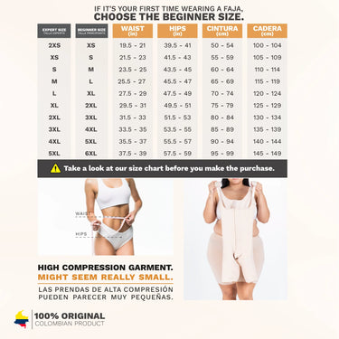 Post OP & Postpartum Butt Lifter with Shoulder Pads - Ref MRE 9182